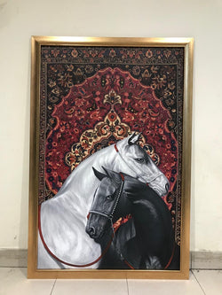 Majestic Duo on a Handwoven Heritage